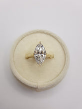 Load image into Gallery viewer, 14kt Yellow Gold Marquise Lab Grown Diamond
