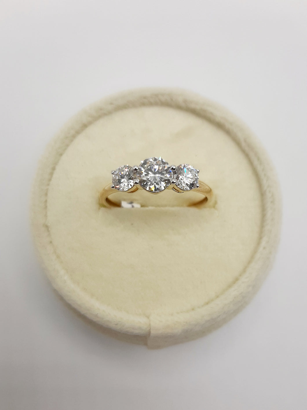 14kt Yellow Gold Lab Grown Ring