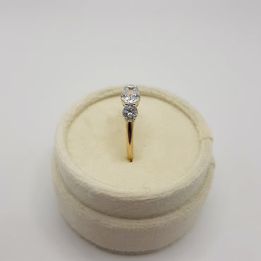 14kt Yellow Gold Lab Grown Ring