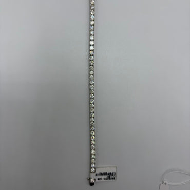 Sterling Silver Moissanite 10 carat Tennis Bracelet