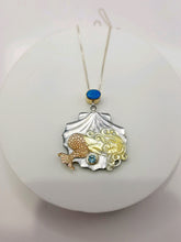 Load image into Gallery viewer, Sterling Silver and 22kt Gold Vermeil Michou Necklace
