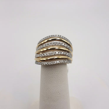 14Kt Yellow Gold Fashion Ring
