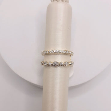 14Kt Yellow Gold Ring Guard