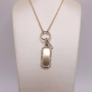 14Kt Yellow Gold Fashion Trending Necklace
