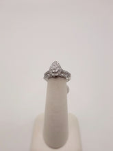 Load image into Gallery viewer, 10Kt White Gold Diamond Pear Shape Two piece Set
