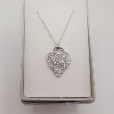 Sterling Silver Heart Necklace