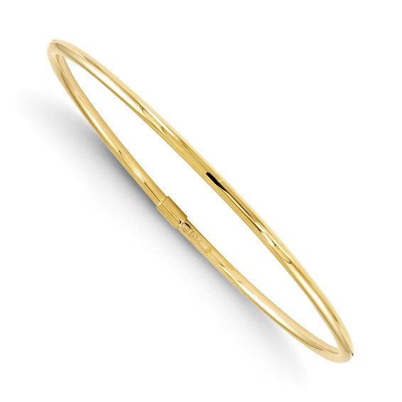 Leslie's 10K Yellow Gold Slip-On Bangle Bracelet