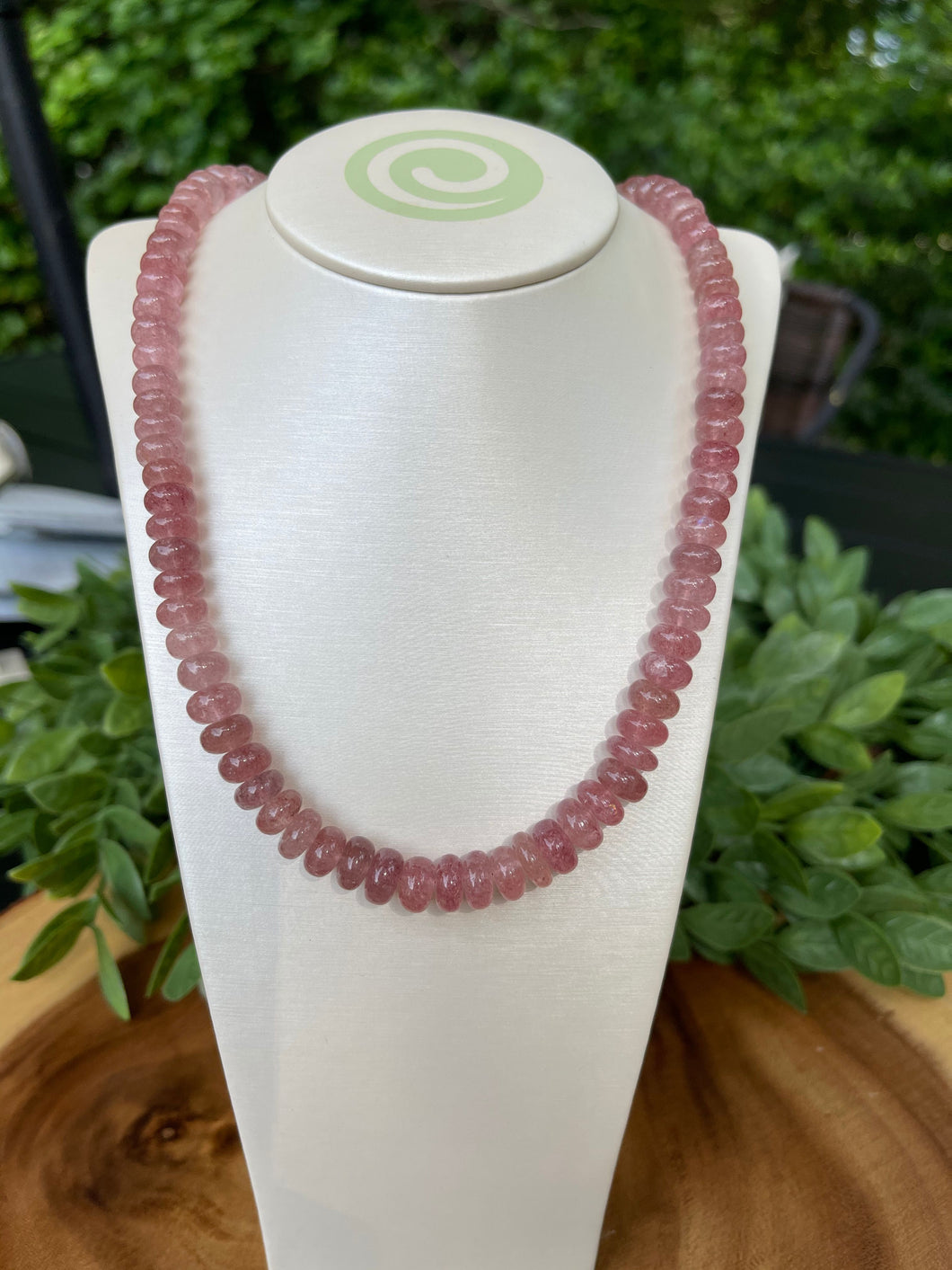 Strawberry Quartz Necklace