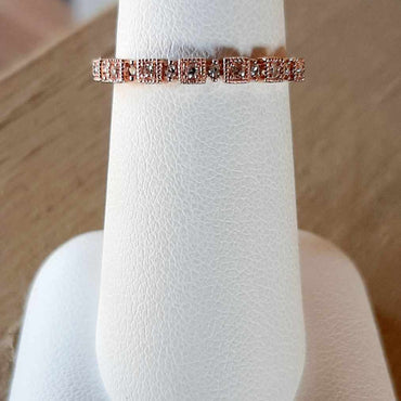 10kt Rose Gold Stackable Band