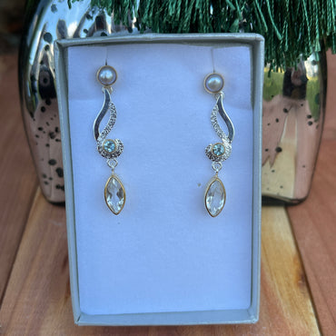 Michou Sterling Silver Vermeil Earrings