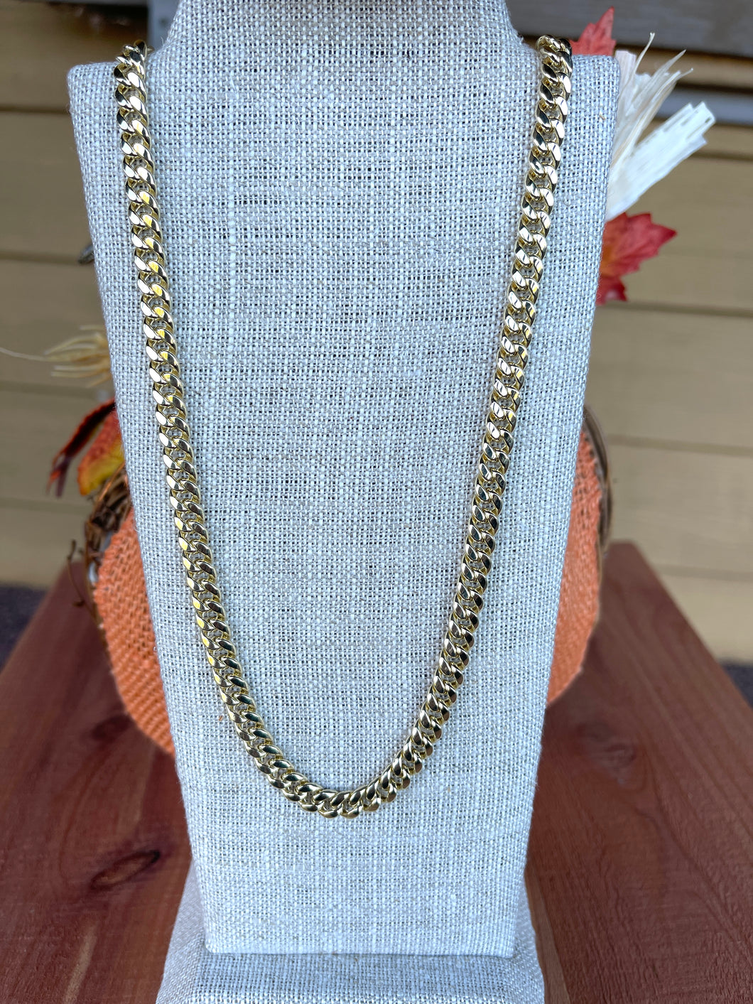 10K Yellow Gold Miami Cuban Necklace