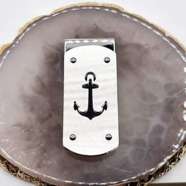 Stainless Steel Anchor Money Clip
