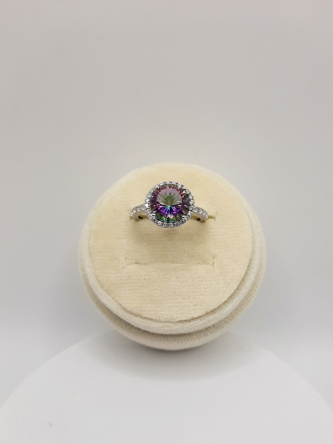 Sterling Silver Mystic Topaz Ring