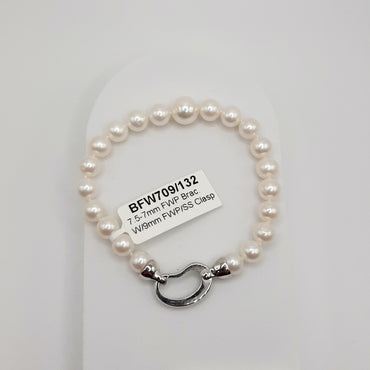 Sterling Silver Freshwater Pearl Bracelet