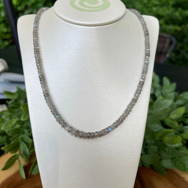 Labradorite Faceted Necklace